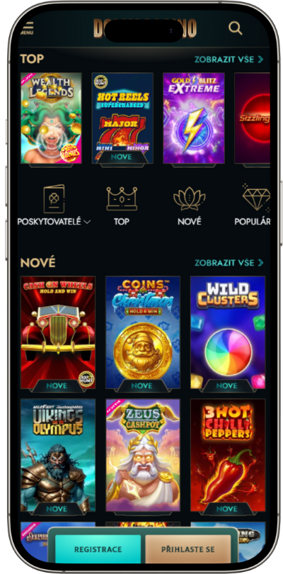 Mobilní kasino Dolly Casino