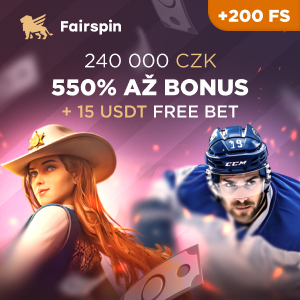 Fairspin Uvítací bonus