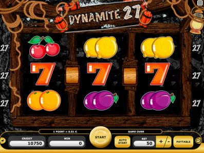 Dynamite 27 Slot