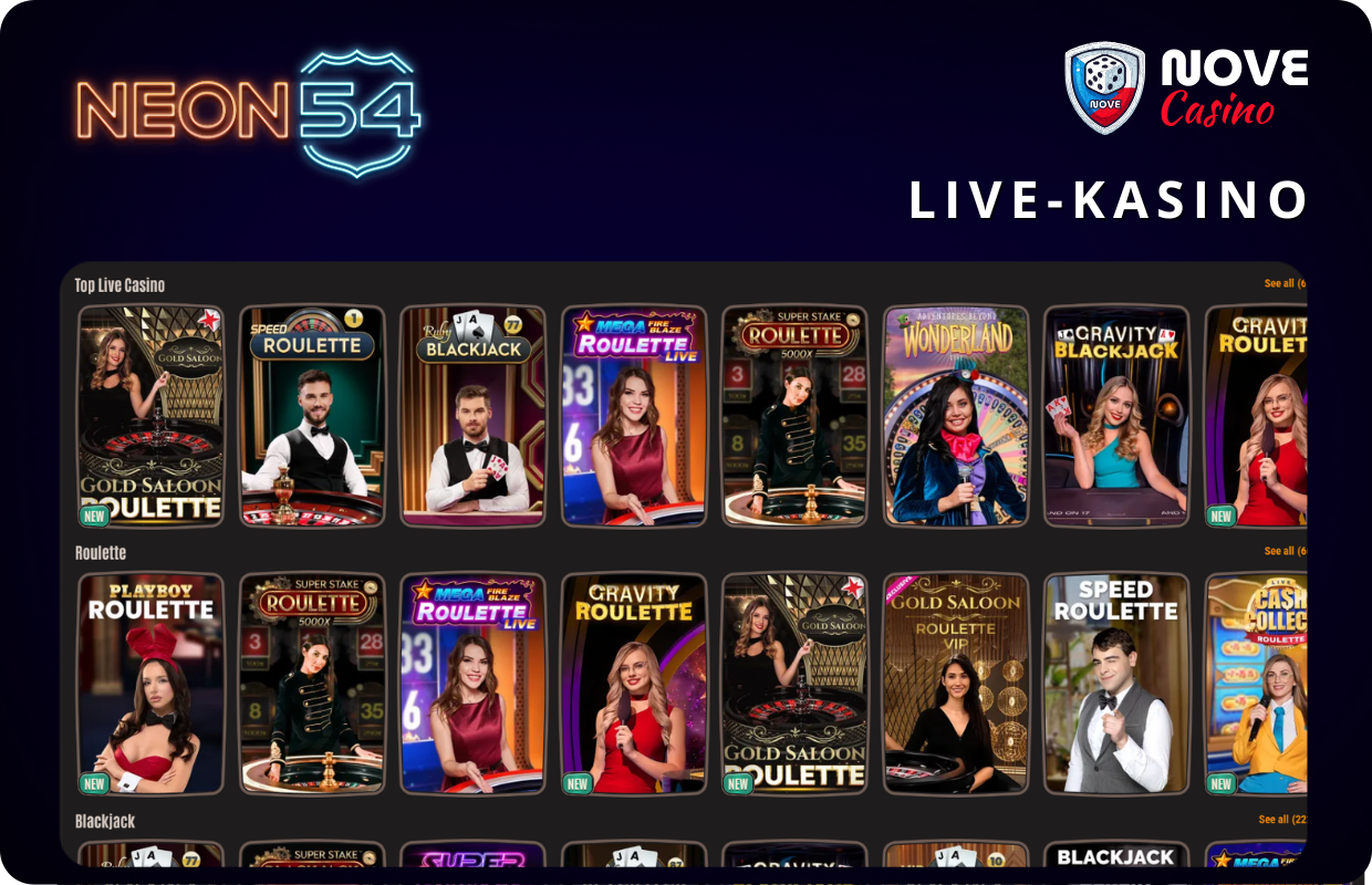 Live-kasino Neon54