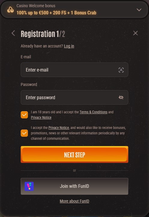 Registration Neon54