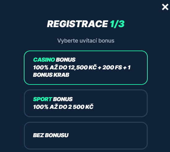 Registrace na PlayZilla