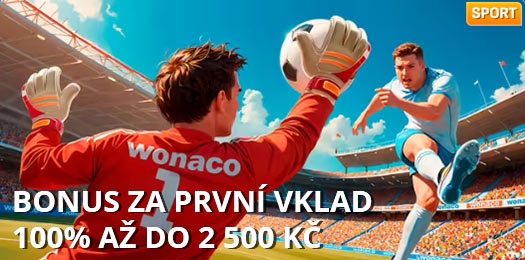 Uvítací bonus na sport za první vklad Wonaco