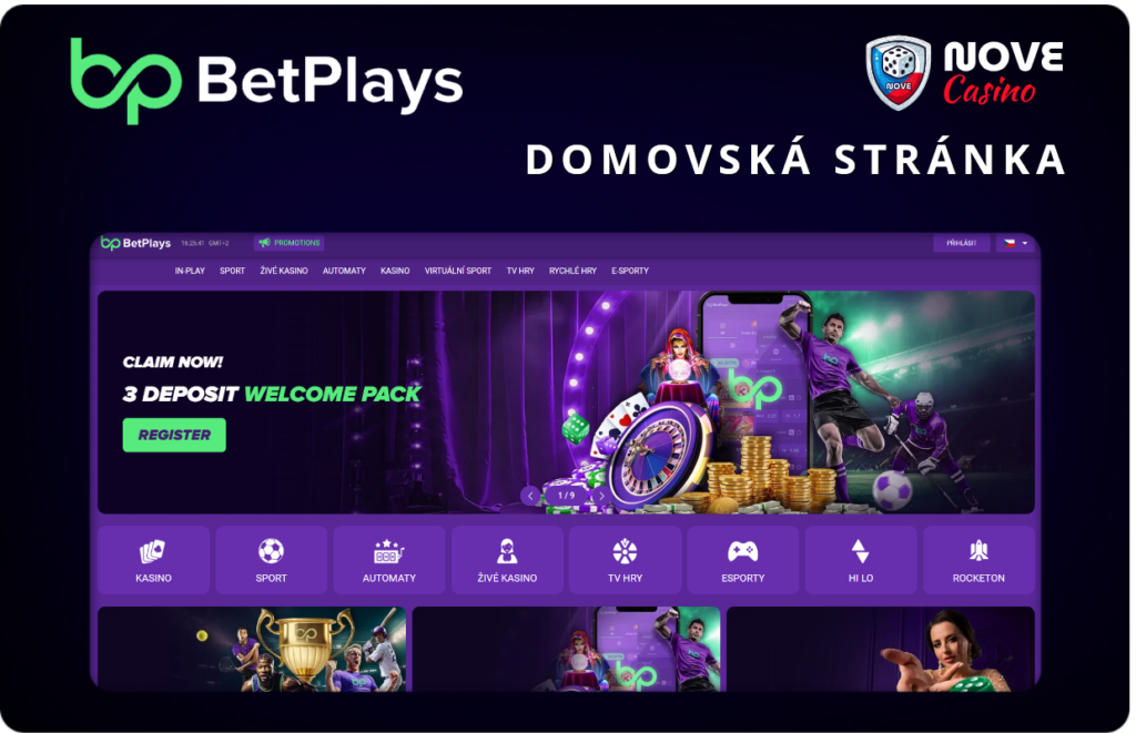 Betplays Domovská stránka