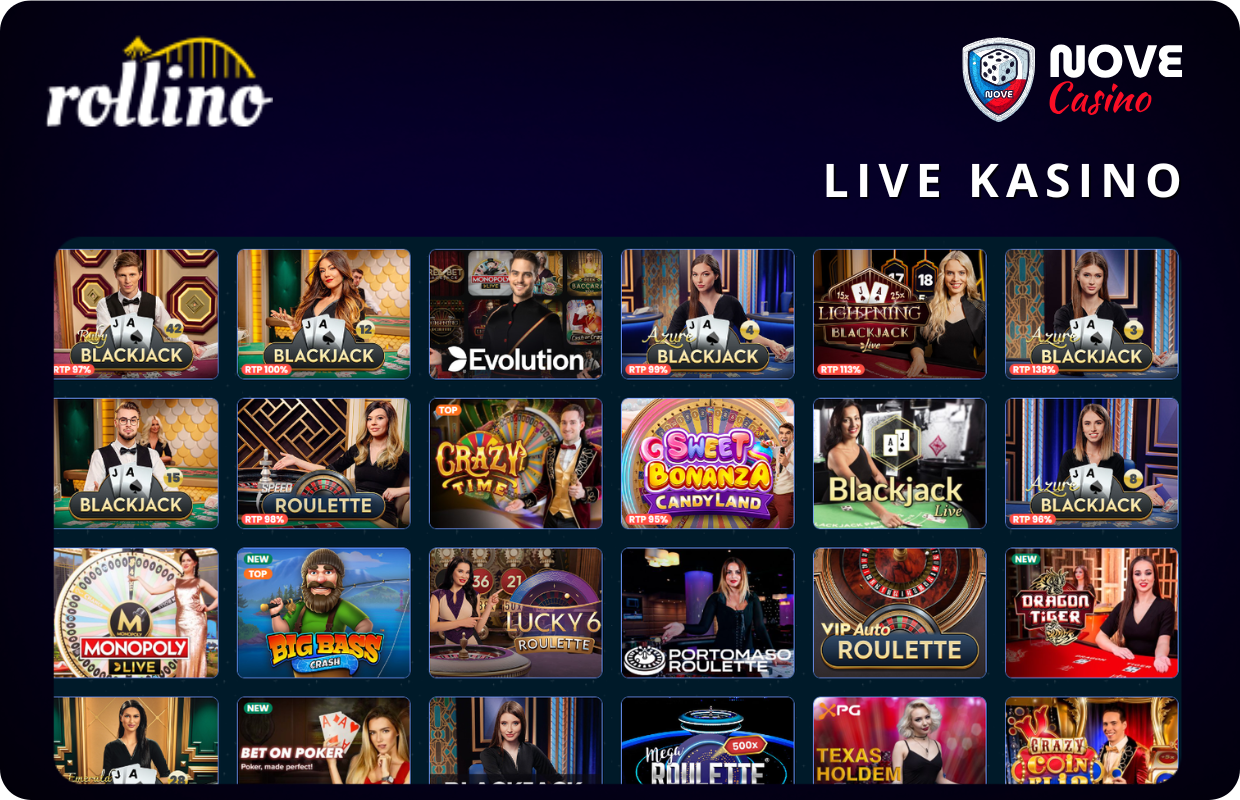 Live kasino Rollino