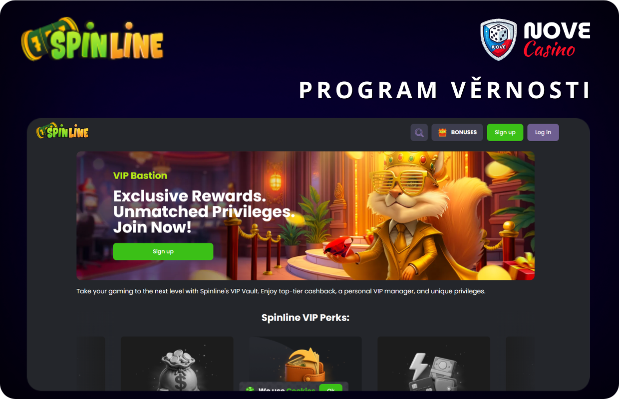 Program věrnosti kasina Spinline