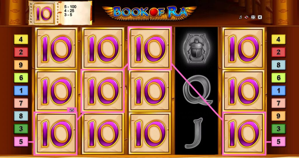 Book of Ra Classic Free Spins Feature