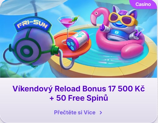 Reloadační bonusy Robocat