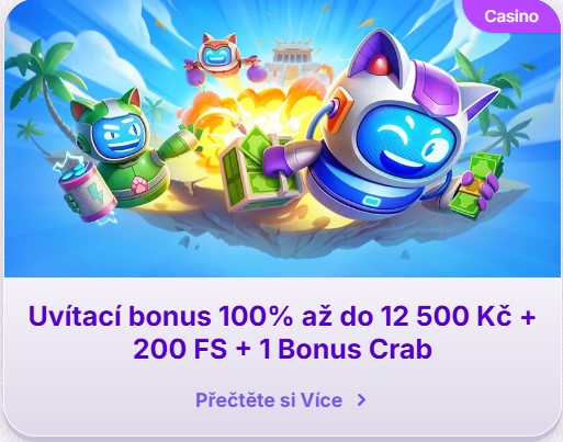 Uvítací bonusy Robocat