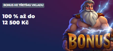 Nine Casino BONUS KE TŘETÍMU VKLADU