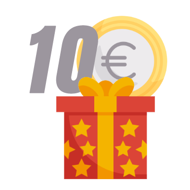 Získat bonusy při vkladu 10 eur
