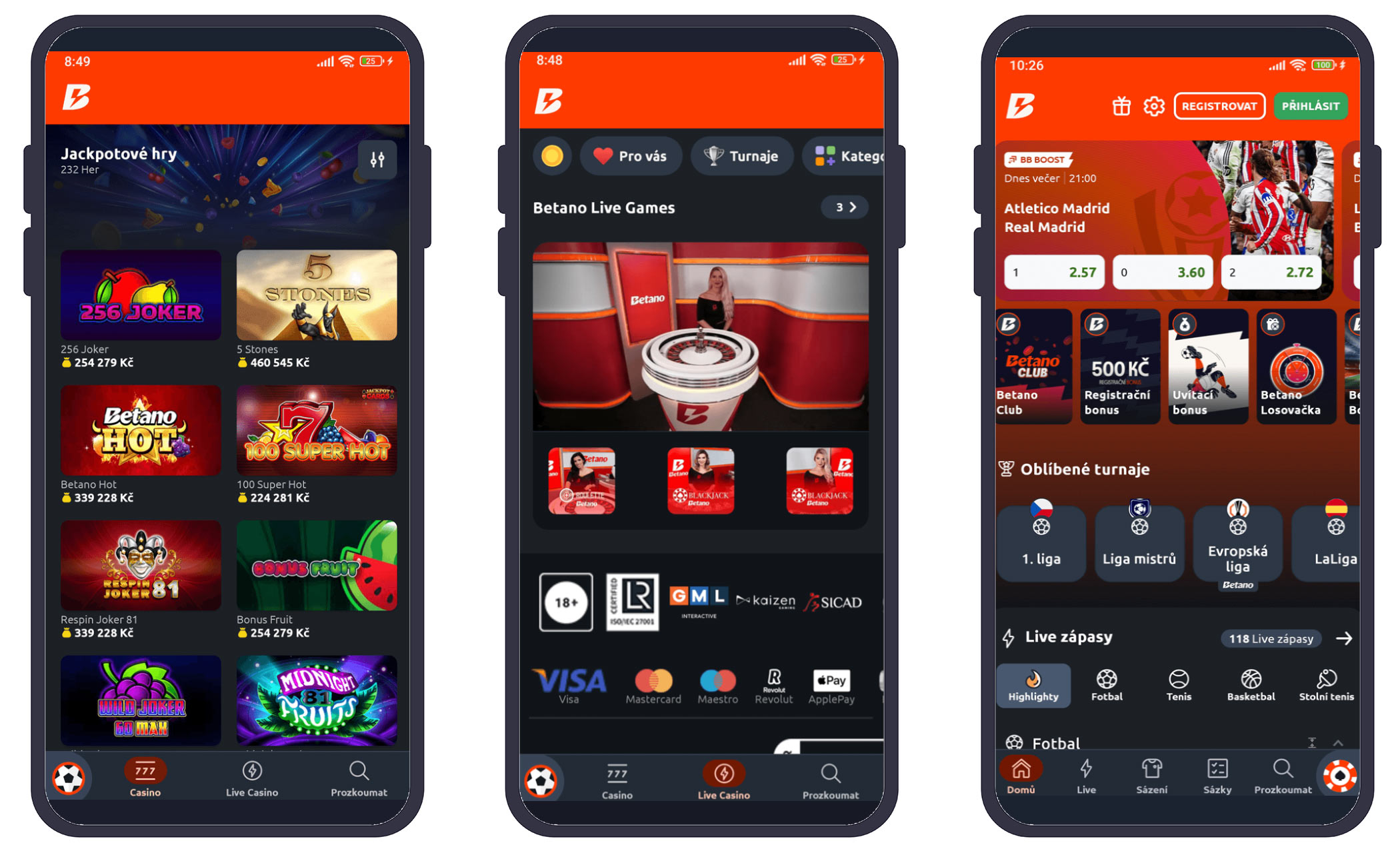 Betano Casino Mobile App
