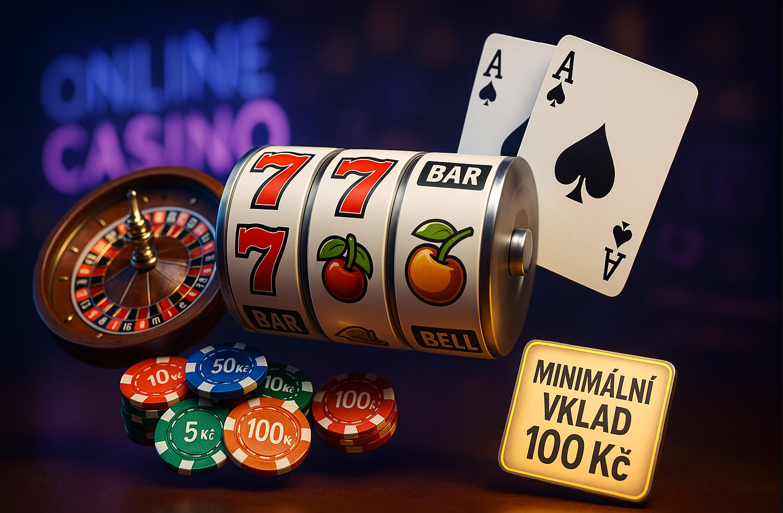 Hry online casino s minimálním vkladem 100 kč