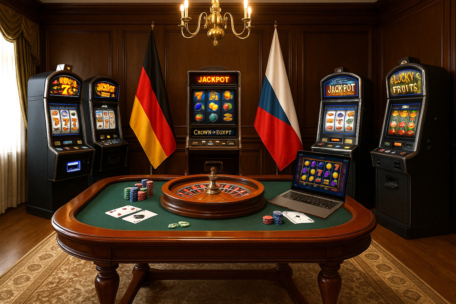 Německé online casino - Hry v německých online casinech