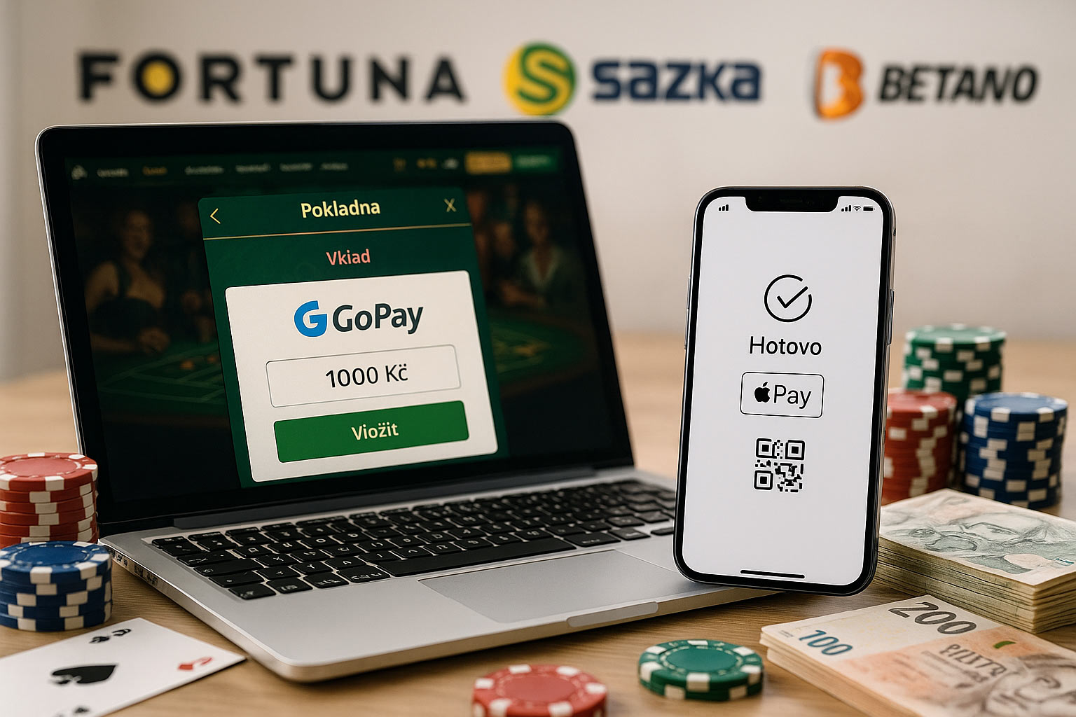 GoPay Casino v Česku s platební metodou GoPay