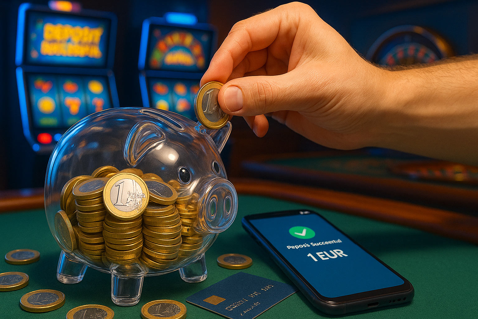 Zahraniční casino vklad 1 euro