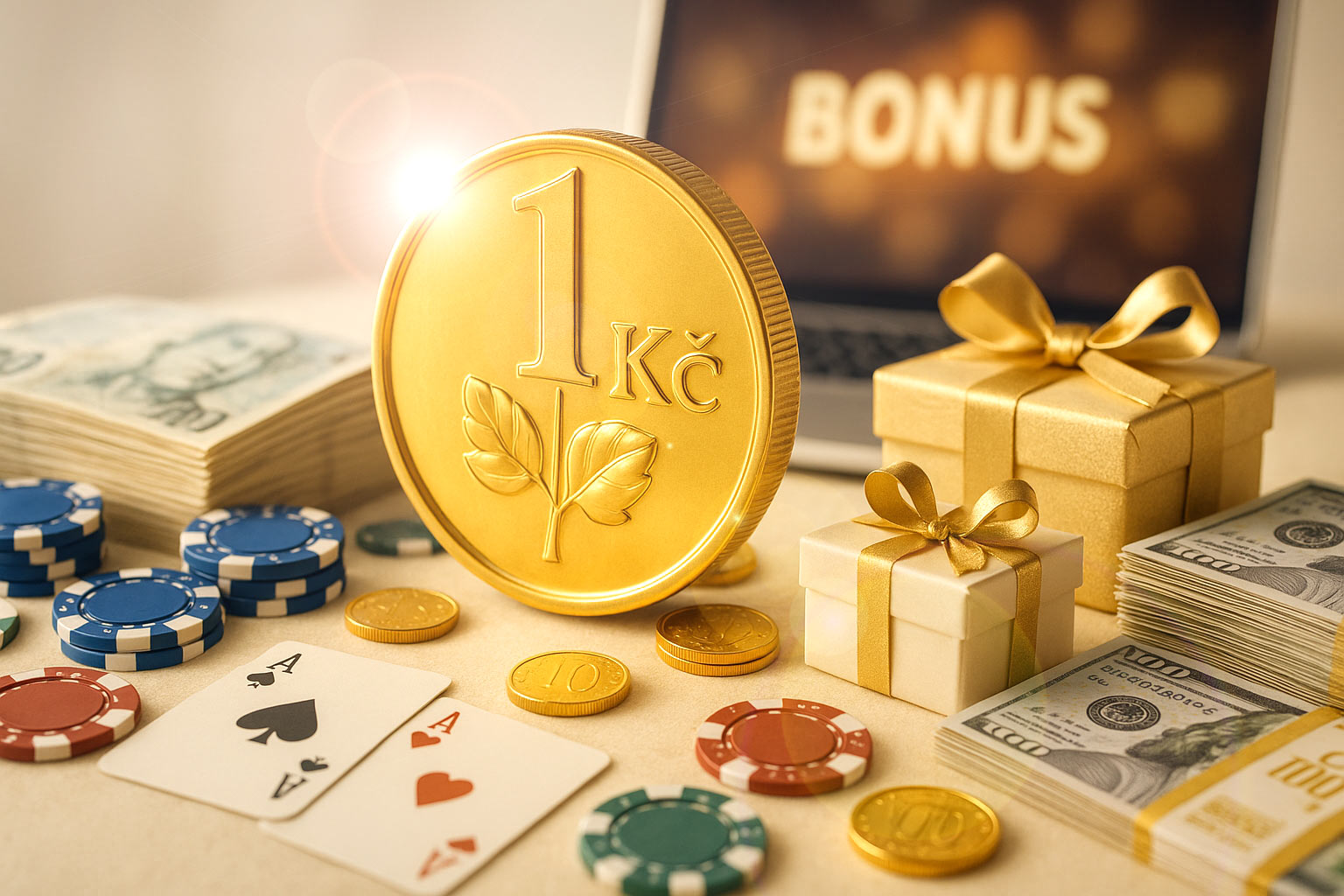 Casino vklad 1 kč - Bonusy při vkladu od 1 Kč