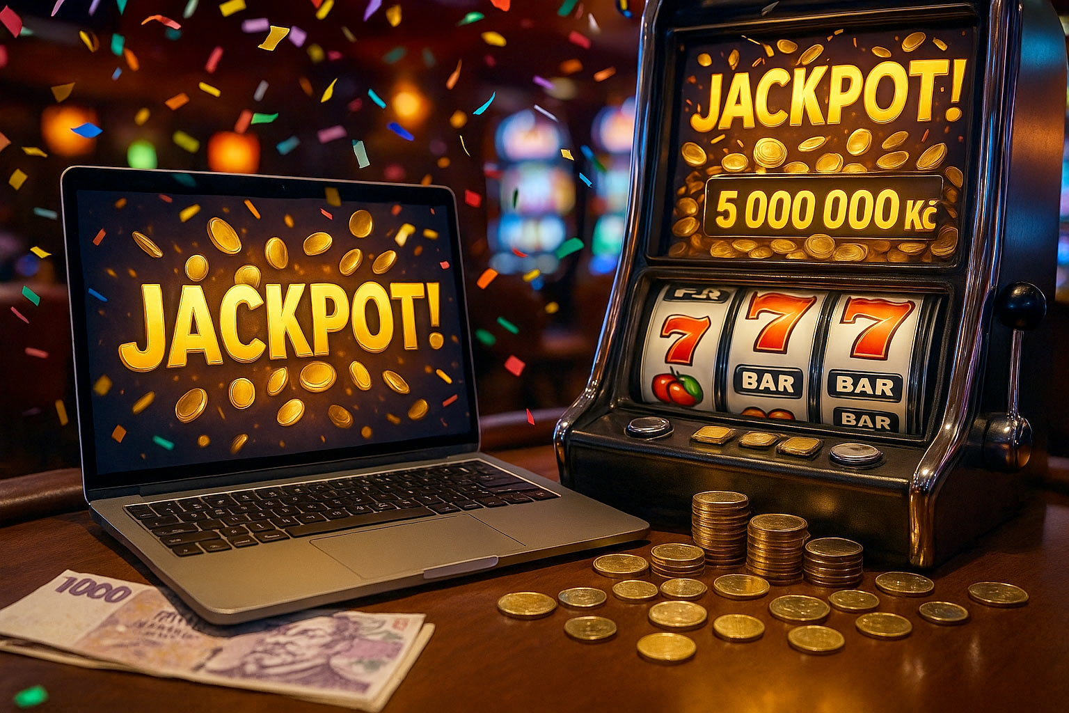Online casino za reálné peníze - Jak vyhrát jackpot
