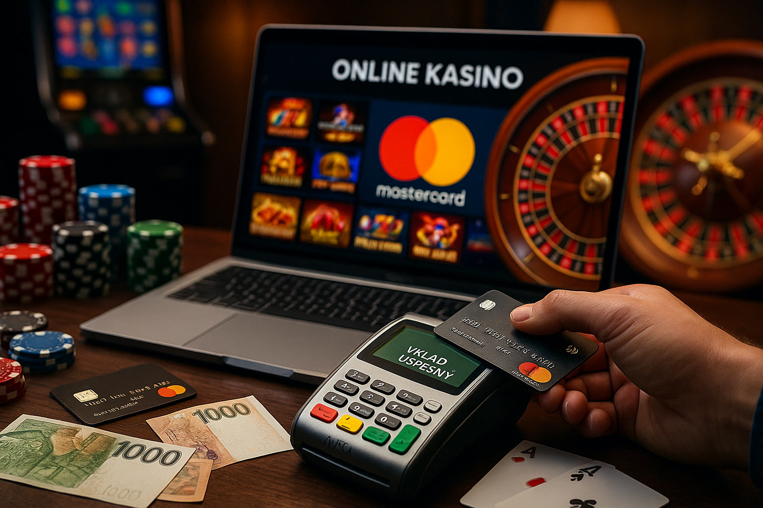 Mastercard kasina - Používání Mastercard v online kasinu