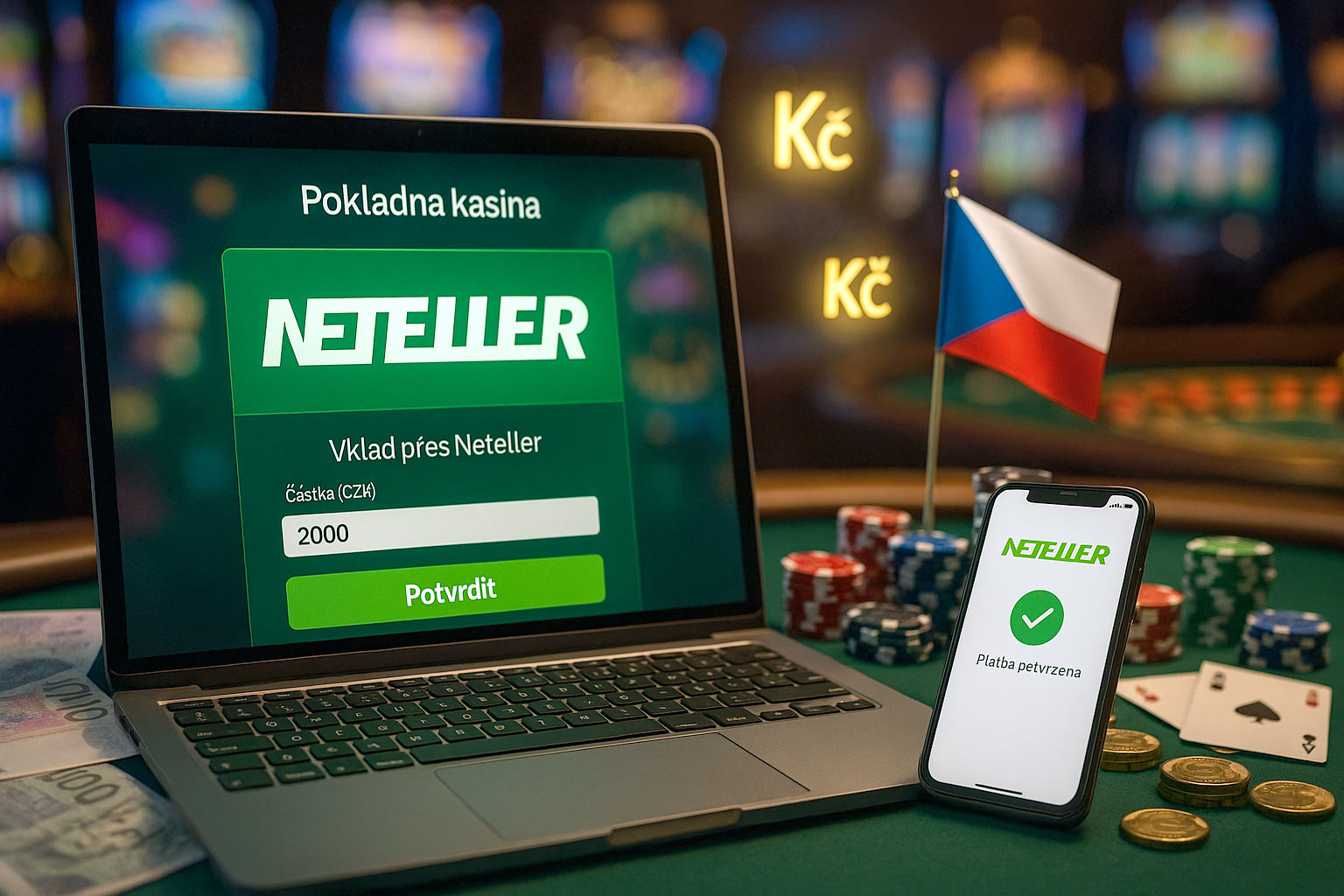 Casino vklad Neteller - Použití Neteller v online kasinech