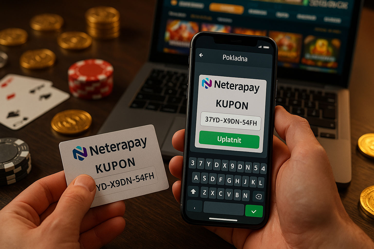Neterapay vklad casino - Neterapay kupony