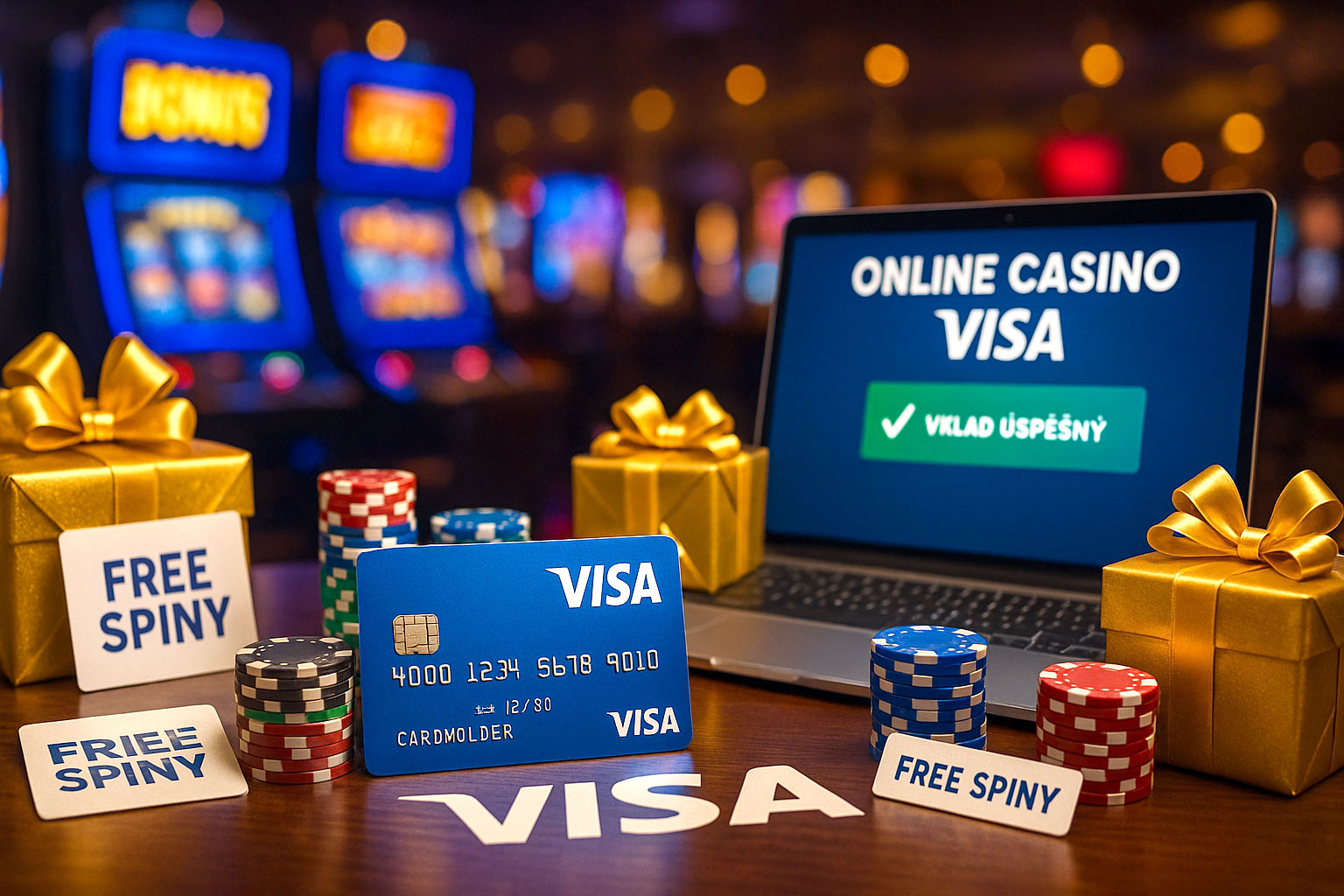 Visa Casino Online - Bonusy při platbě v online casino Visa
