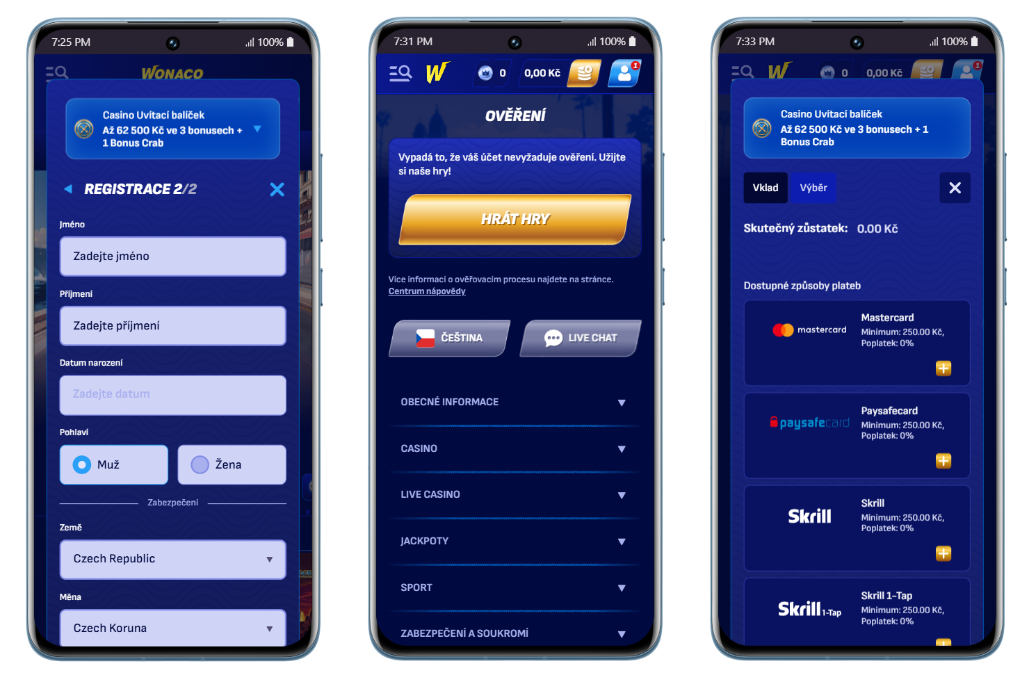 Jak se registrovat v zahraniční online casino